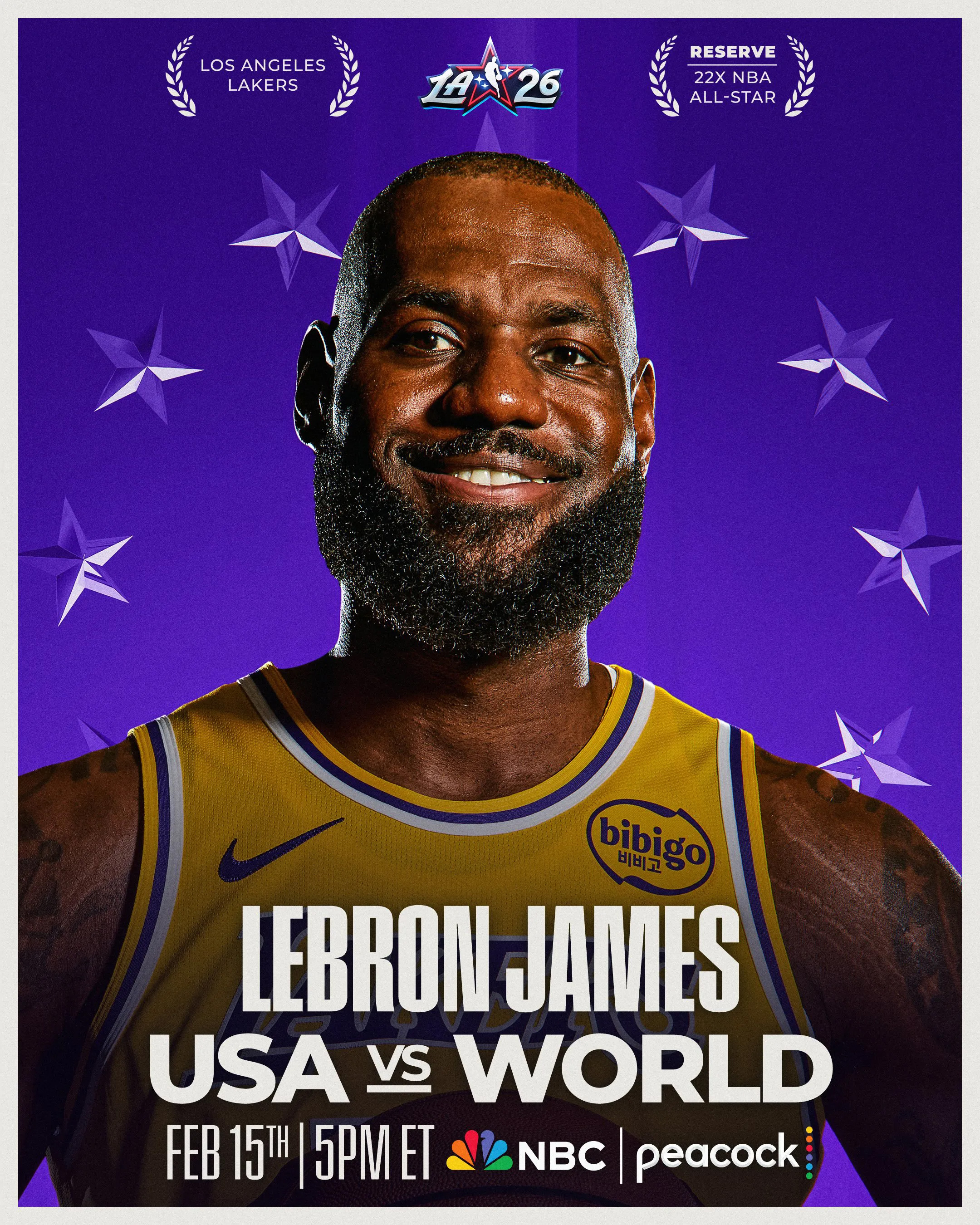 Kaiyun sports-詹姆斯连续22年入选全明星 刷新总入选和连续入选次数纪录